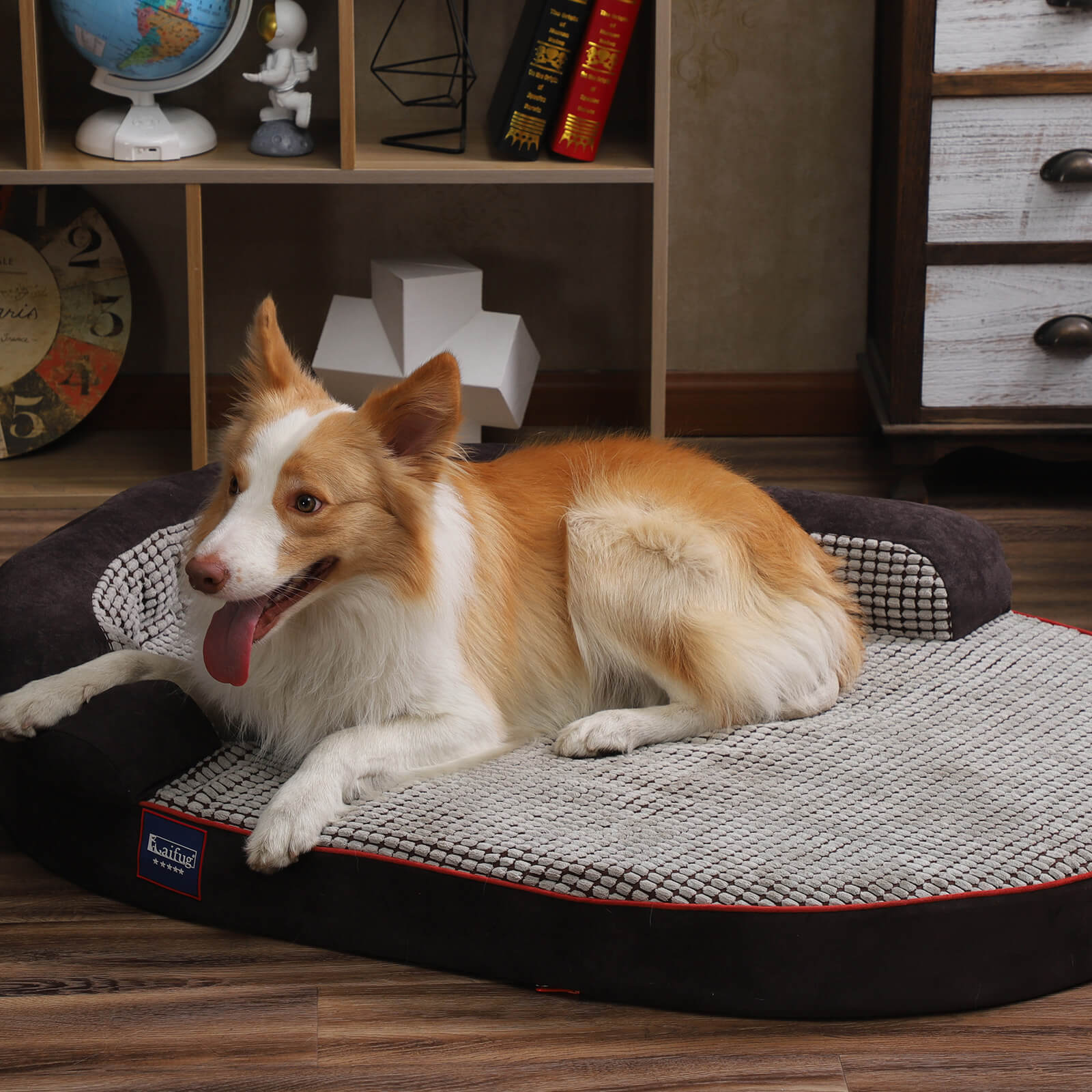 Laifug Oval Dog Bed-8