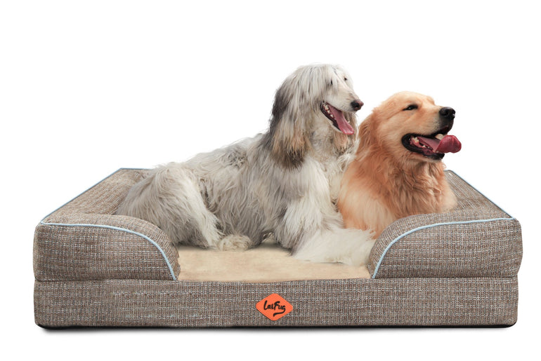 Laifug Large Orthopedic Premium Memory Foam Dog Sofa-18