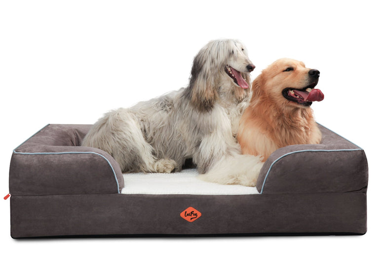 Laifug Large Orthopedic Premium Memory Foam Dog Sofa-5