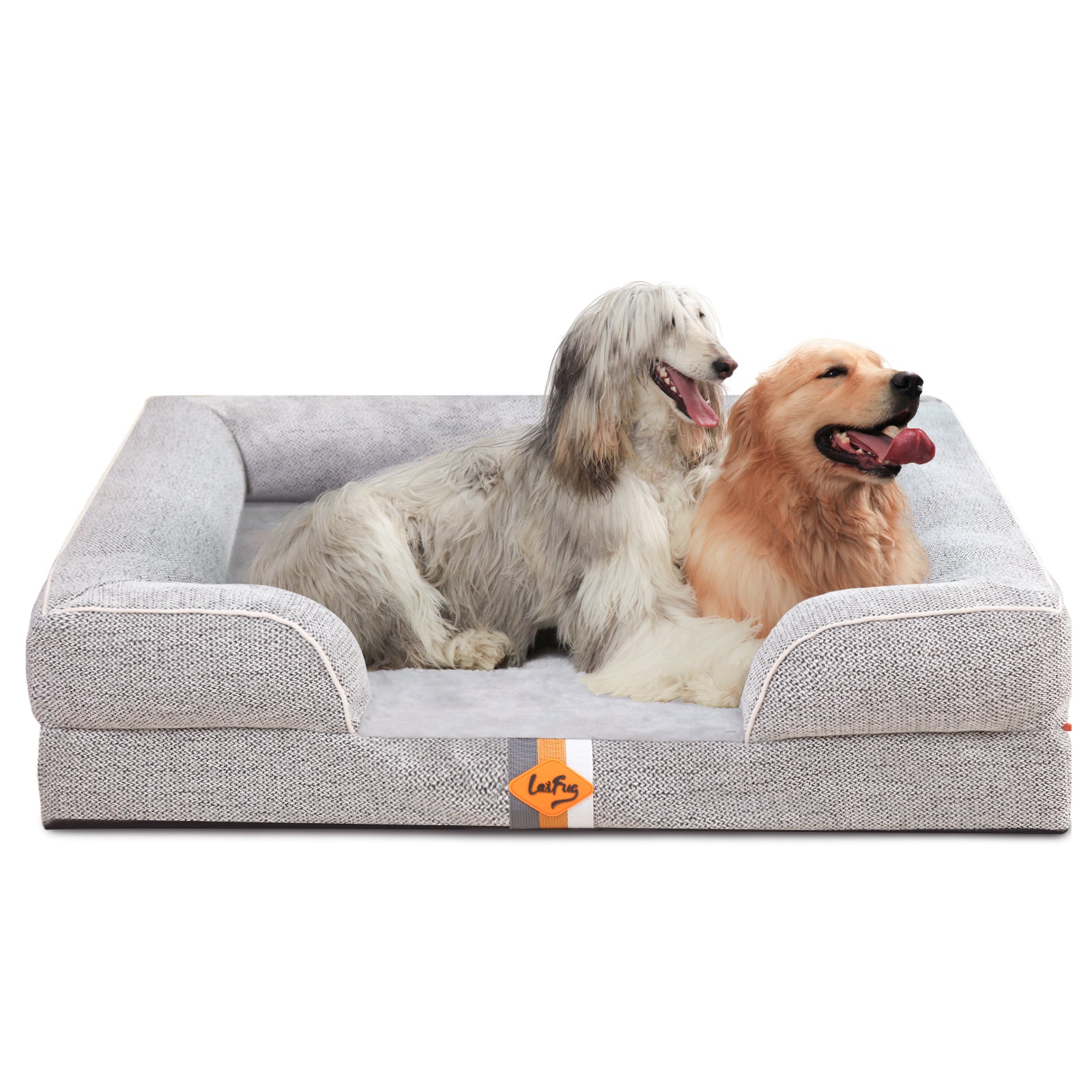 Laifug Large Orthopedic Premium Memory Foam Dog Sofa-0