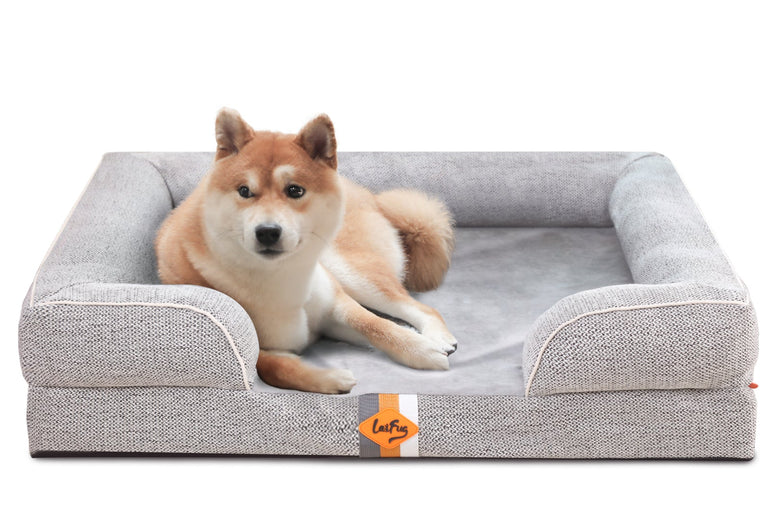 Laifug Large Orthopedic Premium Memory Foam Dog Sofa-28