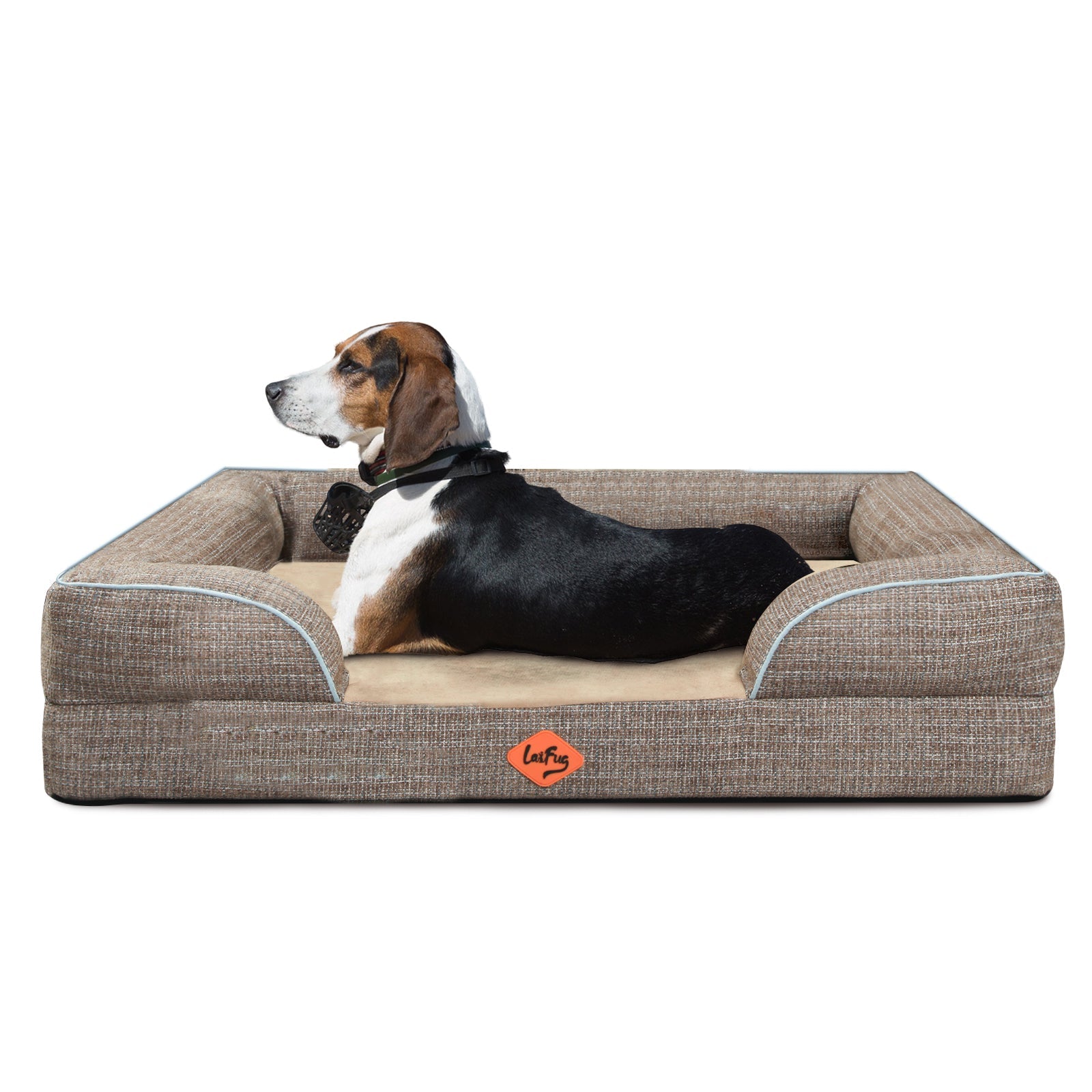 Laifug Large Orthopedic Premium Memory Foam Dog Sofa-15