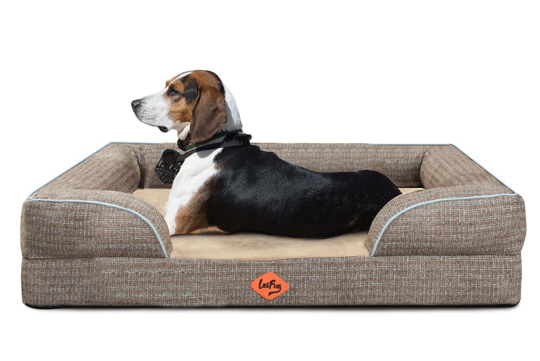 Laifug Large Orthopedic Premium Memory Foam Dog Sofa-15