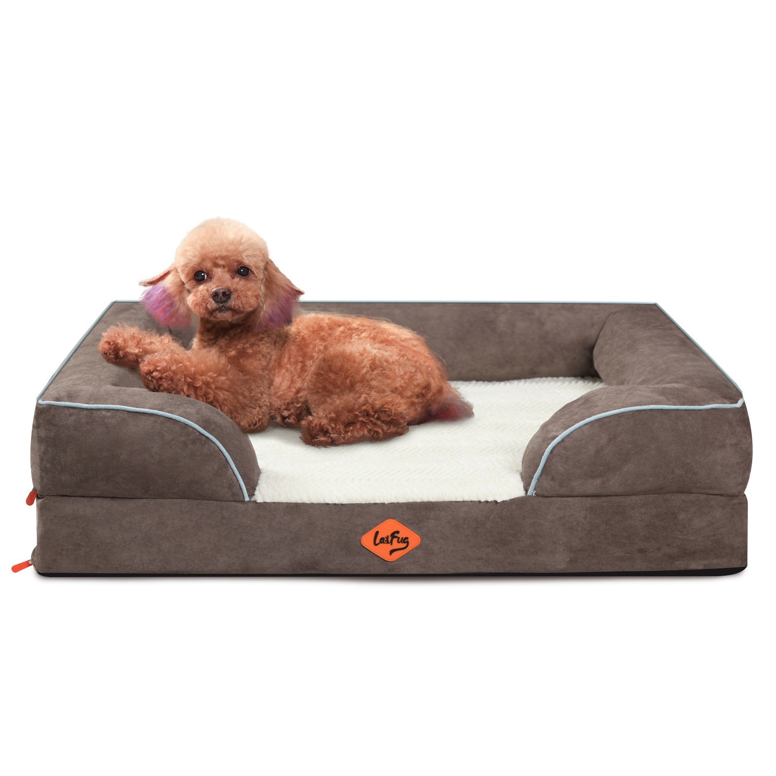 Laifug Large Orthopedic Premium Memory Foam Dog Sofa-1