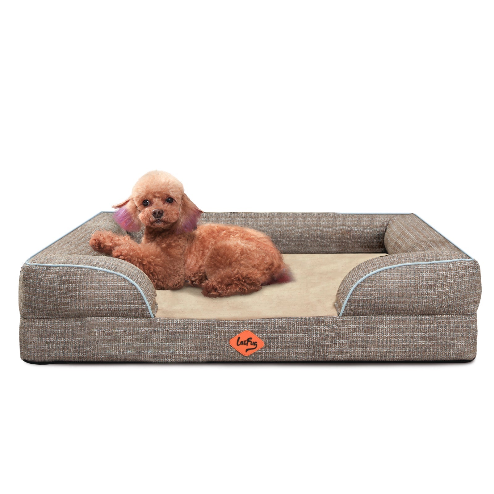 Laifug Large Orthopedic Premium Memory Foam Dog Sofa-14