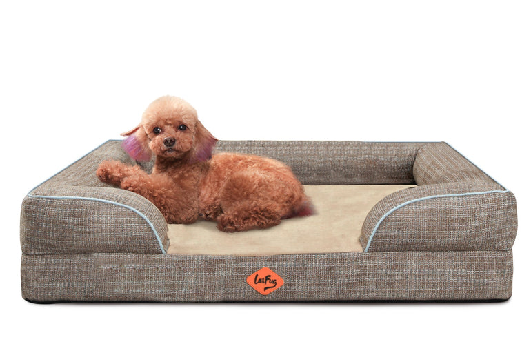 Laifug Large Orthopedic Premium Memory Foam Dog Sofa-14