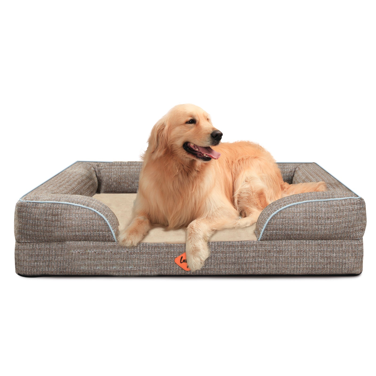 Laifug Large Orthopedic Premium Memory Foam Dog Sofa-17